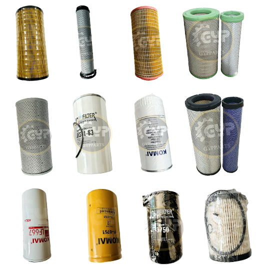 Excavator parts : Filter