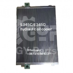 CAT E345C D 281-3514 hydraulic oil cooler plate and bar core #281-3514 #hydraulic oil cooler plate and bar core #CAT E345C D 281-3514 hydraulic oil cooler plate and bar core