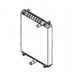 CAT E330GC 521-5202 OIL COOLER plate and bar core #521-5202 #OIL COOLER plate and bar core #CAT E330GC 521-5202 OIL COOLER plate and bar core