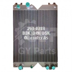 CAT D3K XL D4K XL D5K LGP D3K D4K D5K 253-1218 cooler as plate and bar core #253-1218 #cooler as plate and bar core #CAT D3K 253-1218 cooler as plate and bar core